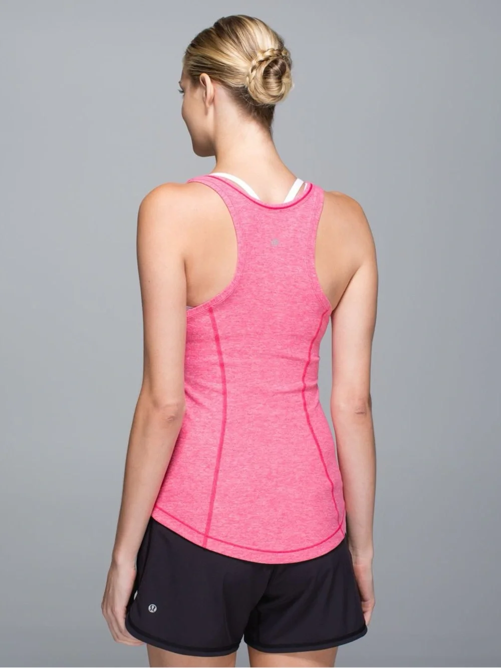 Lululemon Think Fast Tank Heathered Boom‎ Juice Size 8